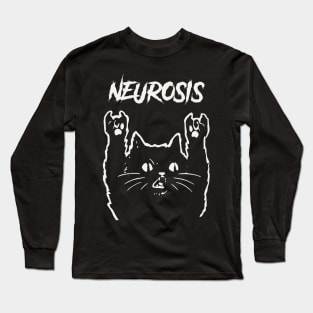 neurosis metal cat Long Sleeve T-Shirt